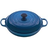 Le Creuset Signature Enameled Cast-Iron 5-Quart Round Braiser, Marseille