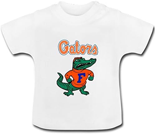 Shangmai Custom Florida Gators Baby girls and boys Toddler t Shirt white