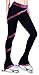 Figure Skating Spiral Polartec Polar Fleece Pants (Hologram Foil Fuchsia, Adult Small)