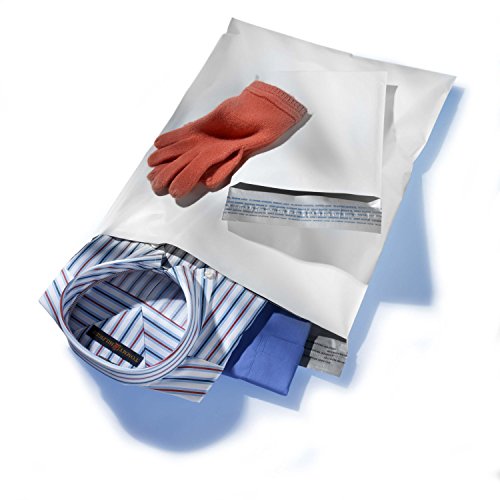 Poly Mailer Envelopes- 100 Pack 10x13 Mailer Bags With Adhesive Strip- Water and Weather Resistant Envelope Bags (10