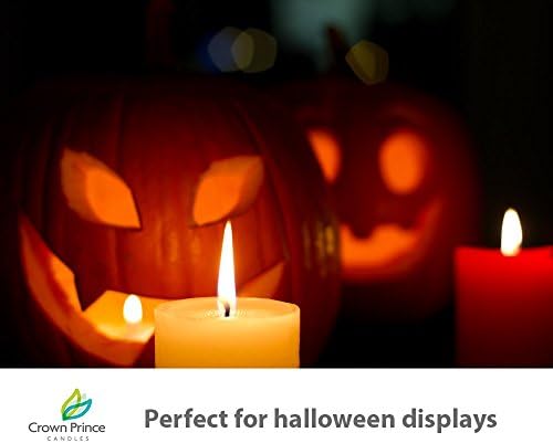 3 Inch Burgundy Pillar Candles - Round Decorative Home Interior Candle Pillars, Long Burning, Natural Unscented Pillar Candles, Handmade Bulk Candles Set of 6 for Thanksgiving or Christmas Decorations