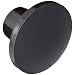 DimcoGray Black Phenolic Push-Pull Knob Female, Brass Insert: 1/4-20' Thread x 7/16" Depth, 1-3/8" Diameter x 7/8" Height x 5/8" Hub Dia x 5/8 Hub Length