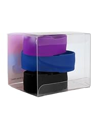 TKO ORLOGI TK611X1 Rubber Slap Watch Bracelets Black Purple Blue