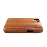 AQUOS PHONE SH-01Dケースカバー（木製：高級木マホガニー）無料修理保証有り