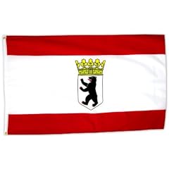 Fahne Flagge Berlin 90 x 150 cm