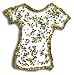 Folk Art Dimensional Glitter Fabric Paint 1.1 Ounce - Gold