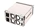 SilverStone 420W + 420W PS/2 80 PLUS Bronze Redundant Power Supply ST42GF