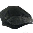 100% COTTON PATCHWORK IVY DRIVING GOLF CAP HAT BLACK - Medium / Large