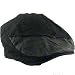 100% COTTON PATCHWORK IVY DRIVING GOLF CAP HAT BLACK - Medium / Large