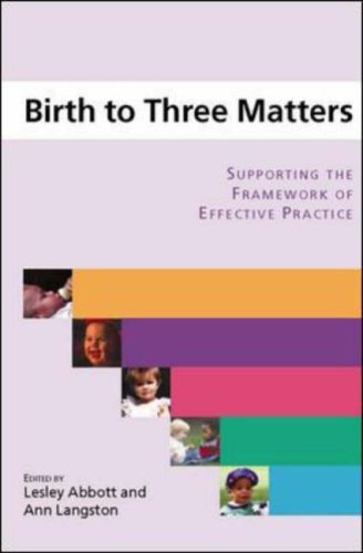 Buy Birth to Three Matters: Supporting the Framework of Effective Practice online at Discounted New and Used prices. Delivered to your door with Off-The-Bookshelf.