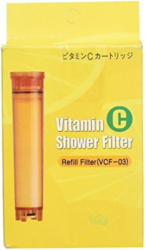 Consumer Friendly Vitamin C Inline Shower Filter 3ea Set, Refill Filter (VCF-03)