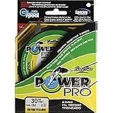 PowerPro Hi Viz Yellow 30lb Test 150yd Spool - PowerPro 210030150Y, Fishing Line by