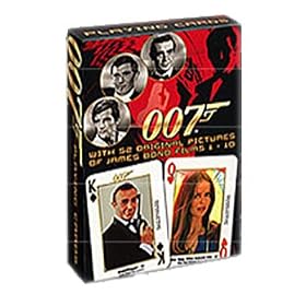 James Bond Collectibles Poker Playing Cards - Collection # 1 - Films 1 to 10