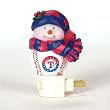 Texas Rangers MLB Home Run Snowman Night Light (5")