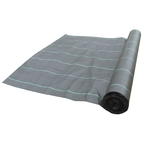 Best Yuzet 2m x 35m 100g Weed Control Ground Cover Membrane Fabric