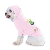 Waterskiing Rock My World Hooded (Hoody) T-Shirt with pocket for your Dog or Cat Small Pink