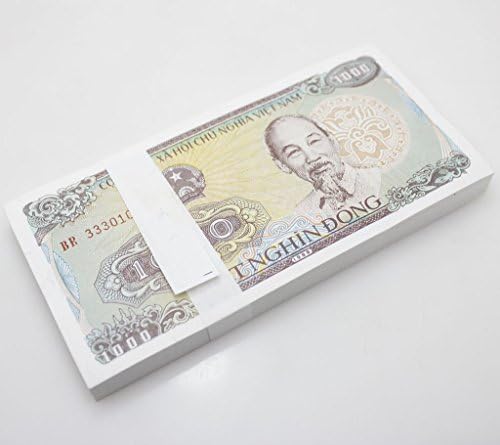 50 Consecutive Vientamese Dong in Cases UNC 1000 DONG NOTE 1988 50pcs