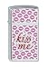 Original Zippo Feuerzeug Kiss Me