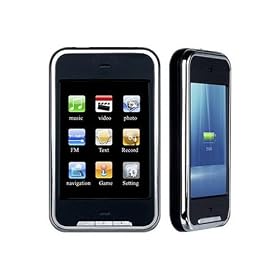 Touch Screen MP4 Player 8GB - 2.8 Inch Display