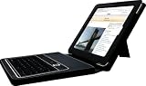 Hype HY1020BT / HY-1020-BT / HY-1020-BT Leather Bluetooth Keyboard Folio for iPad-Black