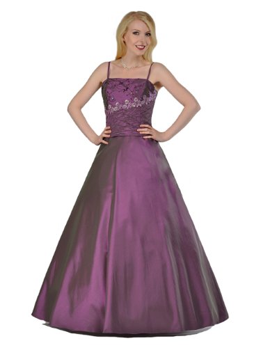 Envie – 1001 TANJA Abendkleid 2-teilig in Lila Gr.36-44