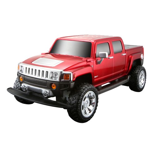 Childrens Toyshop  Toys : Hummer H3T in Metallic Red (1:16 scale) Radio Controlled Car