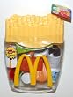 McKids - McDonald's Play Food Assortment 25+ Pieces in a Plastic French Fry Box (1 Each)