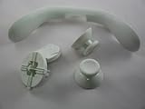 Xbox 360 White-out Kit (Thumbsticks, D-Pad, Mic Insert) White