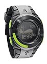Nixon Men's Outsider Tide Digital Watch In Gray / Black / Lime
