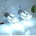 One Pair 1157 White 20 LED Light(2 bulbs) ba15d /12V Turn Signal Light, Corner Light, Stop Light, Parking Light, Side Marker Light, Tail Light, and Backup Lights