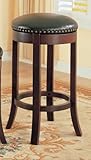 29 Cherry Walnut Wooden Bar Stools, Set of 2 by Coaster Furniture