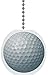 Carolina Hardware and Decor Golf Ball Solid Ceramic Fan Pull