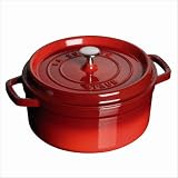 Staub 2.5 Quart Round Cocotte, Red