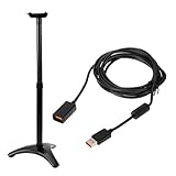 GTMax 9FT Kinect Extension Cable + Kinect Floor Stand Dock Holder for Microsoft Xbox 360