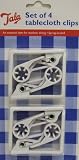 Tala Table Cloth Clips, Set of 4