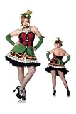 Sexy Halloween Costumes World Poker Tour Casino Gambler Girl Jennifer Tilly Lady Luck Costume Leg Avenue 1X-2X, Black/Red