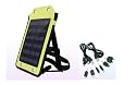 New 6V,410mA Portable Travelling Solar Charger for Cell Phone w/ USB charging cable,GPS,DC,MP3/4
