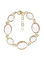 Silver Luxe Pulsera Rose Of France