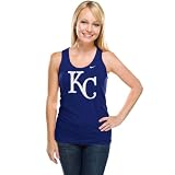 Kansas City Royals Women's Nike Royal Ribbed Team Logo Tank Top