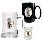 USC Trojans Southern Cal Mugs & Shot Glass Gift Set