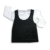 U Go Girl - Girls Long Sleeve Top, White, Black