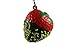 red strawberry with chocolate squishy cellphone charm by Kawaii