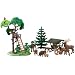 Playmobil - 4208 - La Vie � la ferme - Garde forestier / Animaux