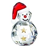 S1005414: SWAROVSKI CRYSTAL FIGURINE ROCKING SNOWMAN, NEW 2009