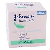 Johnson's Face Care - Oil Balancing Night Gel Cream 50ml - Pack of two