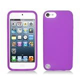 Apple iPod Touch 5 (5th Generation) Silicone Skin Case, Purple