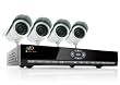 SVAT CV301-8CH-002 Web Ready 8 Channel H.264 500GB HDD DVR Security System with Smart Phone Access and 4 Indoor/Outdoor Hi-Res Night Vision CCD Surveillance Cameras