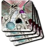 Mythical - All That Glitters Dragon - Coasters