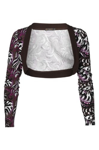 Noppies Bolero Exmoor 00815 Damen Umstandsmode/ Pullover & Strickjacken, Gr. 36 (S), Braun Preisvergleich