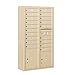 Salsbury Industries 3815D-19SFU Surface Mounted Horizontal 4C Mailbox, Sandstone